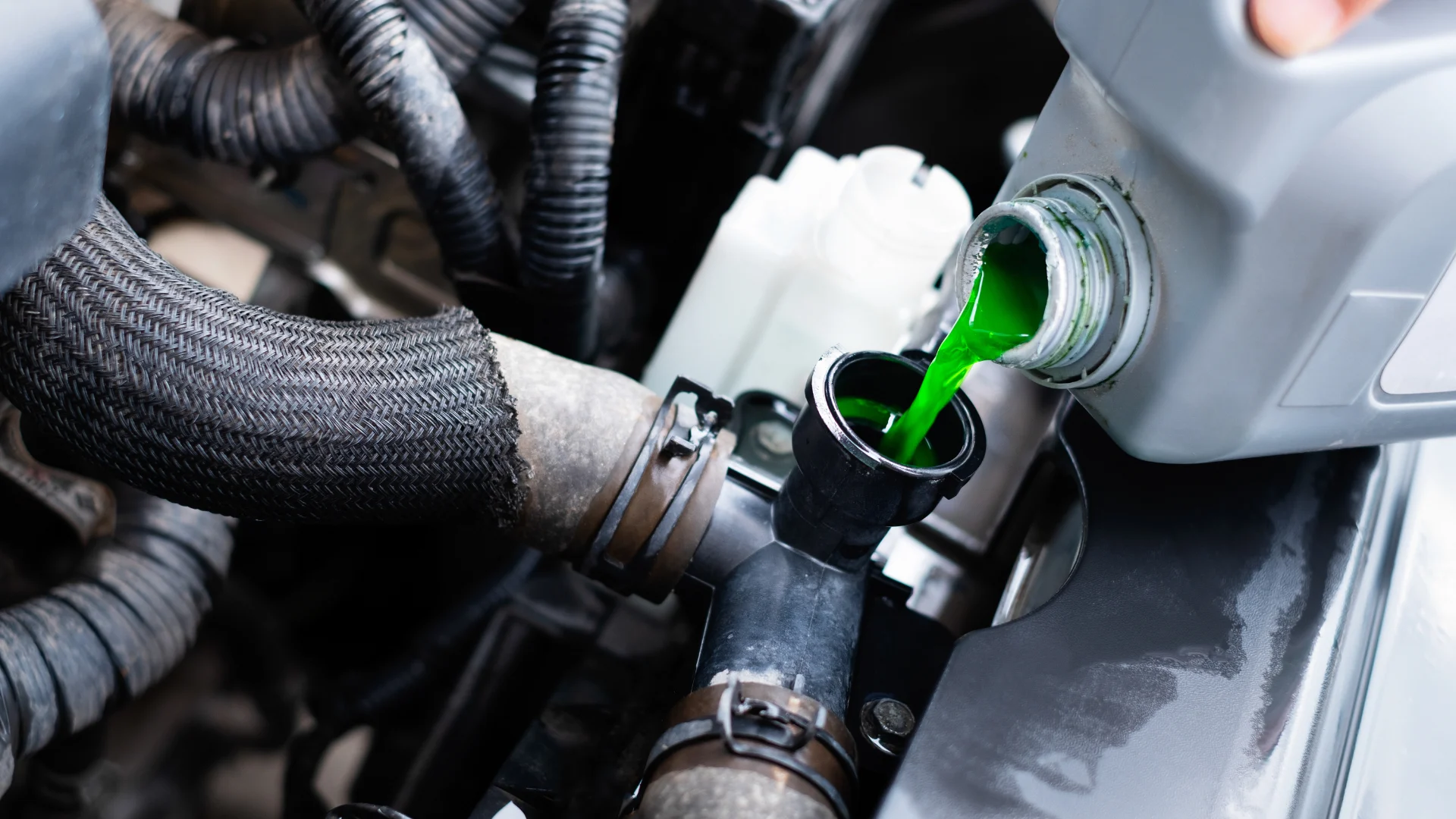 Coolant leak