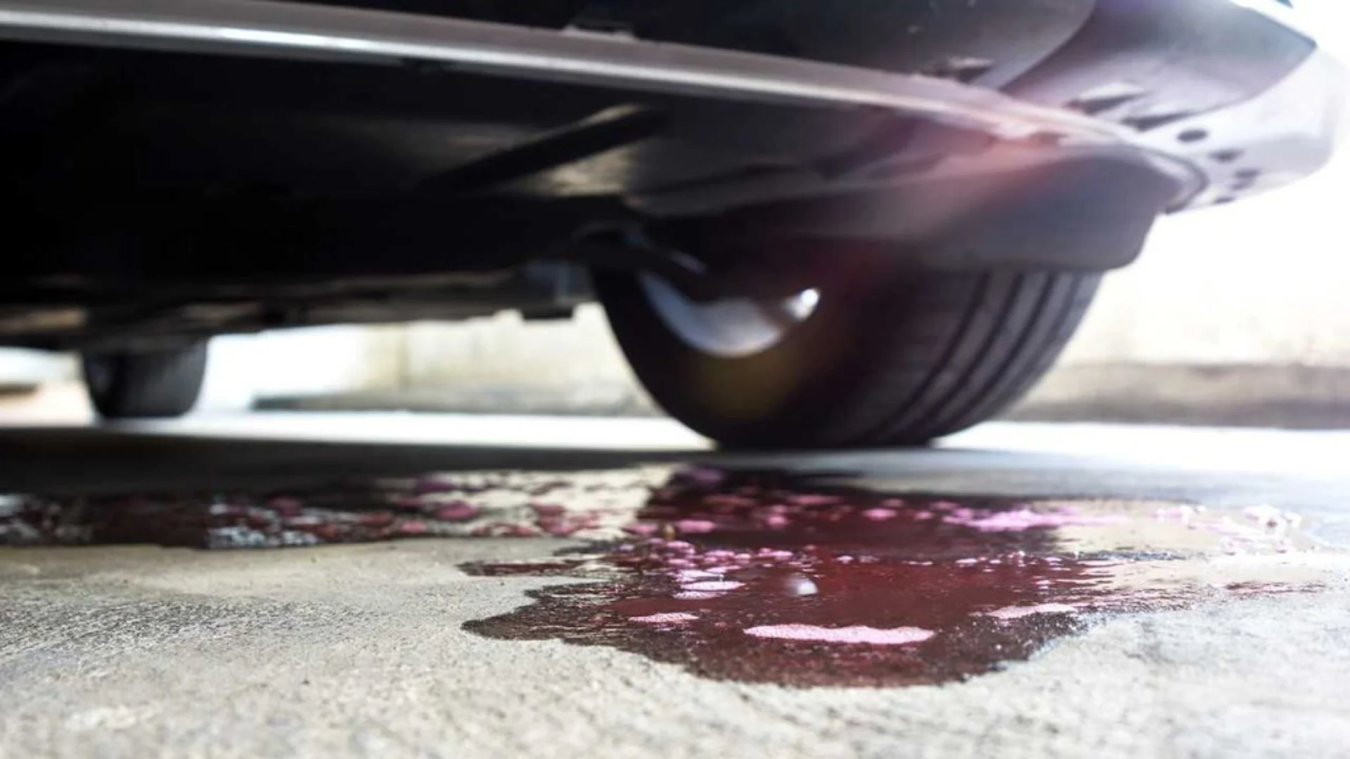 Coolant leak (2)